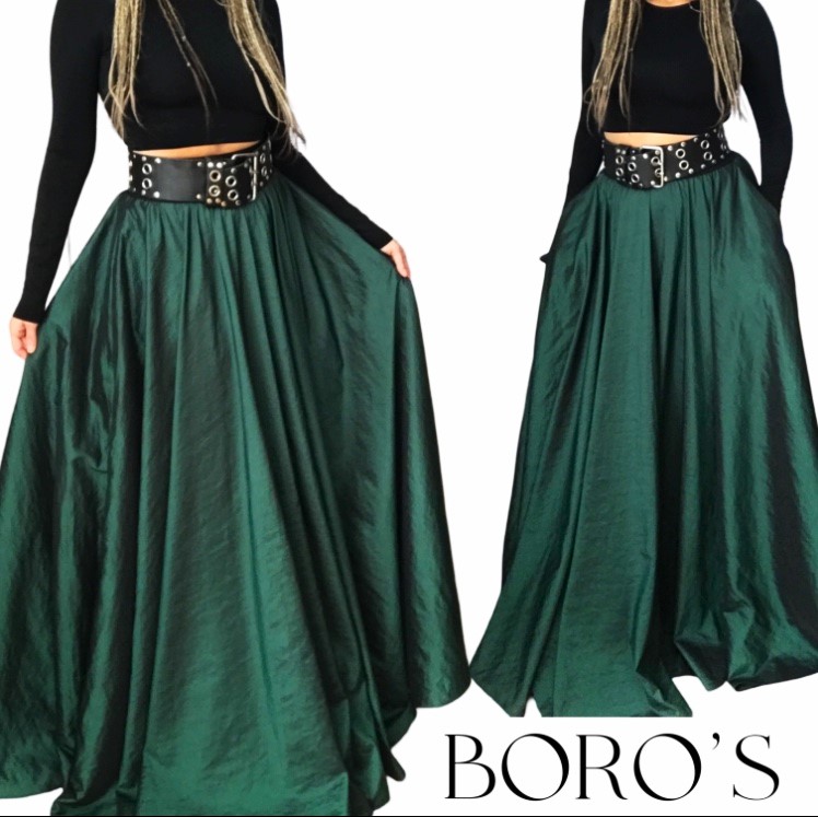 Dlouhá společenská sukně BOROS SK-L-GRE010